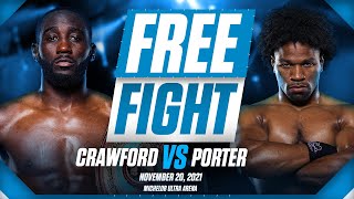 Terence Crawford vs Shawn Porter  ON THIS DAY FREE FIGHT  CRAWFORD RETAINS [upl. by Tati]