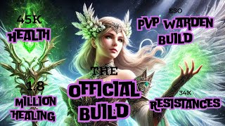 “UNSTOPPABLE The ONLY Warden Healer PvP Build You’ll Ever Need in ESO 2024– INSANE Healing [upl. by Laddie545]