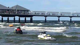 2017  King of Beach JetskiRennen HeringsdorfUsedom [upl. by Smallman680]