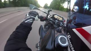 Kawasaki z800 wheelie [upl. by Yelrak491]