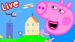 🔴 Giant Peppa Pig and George Pig LIVE FULL EPISODES 24 Hour Livestream [upl. by Lihcox]