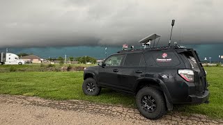 Missouri Severe Storms 5824  Live Storm Chase Archive [upl. by Zeidman]