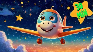 Little Airplane  Nursery Rhymes for Kids  Lullaby  Kids Song [upl. by Elyc]