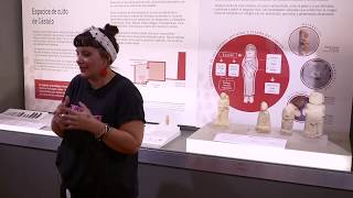 Vivencia patrimonial en la exposición Las edades de la mujeres iberas Museo Ibero 2019 [upl. by Ayamat]