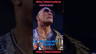 The Final Boss is Back jwilkwrestlehead wwe therock wwefan thebloodline wrestling shorts [upl. by Iosep]