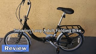 Schwinn Loop 7Speed Folding Bike Review [upl. by Artemis]