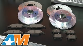 Mustang Power Stop Brake Rotor amp Pad Kit 19942014 All Review [upl. by Aitercul]