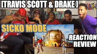 TRAVIS SCOTT FT DRAKE  SICKO MODE REACTIONREVIEW ASTROWORLD [upl. by Ynamreg]