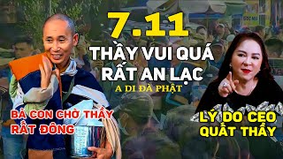 Thầy Thích Minh Tuệ Đi Khất Thực Bà Con Xếp Hàng Đợi Rất Xúc Động Lý do CEO Phương Hằng Quất Thầy [upl. by Nnail257]