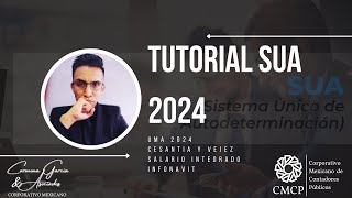 Como utilizar SUA 2024 Tablas Infonavit movimientos afiliatorios y Prima de RT [upl. by Aecila]