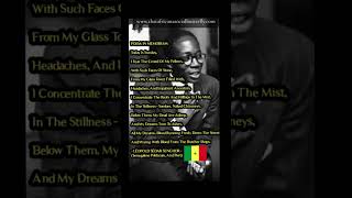 Poem In Memoriam By Léopold Sédar Senghor 🇸🇳 Shorts PrizePicksNBA NINGturNING22 Celtics NINGS [upl. by Llevad]