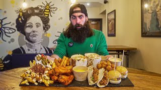 THIS MEXICAN PLATTER CHALLENGE HAS NEVER BEEN CONQUERED  BeardMeatFood [upl. by Koa724]