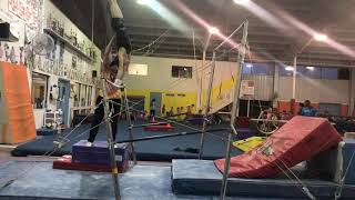 Emily Innes  Class of 2022  Bars  Maloney progress  Gymkhana Gymnastics [upl. by Wolgast]