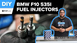 BMW 535i Fuel Injector Replacement DIY 20112016 BMW F10 5Series N55 Engine EU6 Injectors [upl. by Grote127]