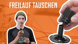 How To FREILAUF tauschen  Laufradbau [upl. by Hadias]