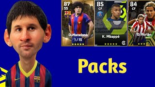 Funny efootball 2024 packs 🤣🤣 Frosty Gamer [upl. by Falda688]