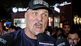 BIG JOHN FURY VOWS TO HEADBUTT BUM CARL FROCH next talks pride in TYSON [upl. by Tracey]