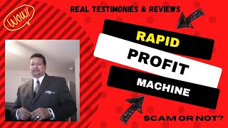 Rapid Profit Machine Results  250 Leads184 Conversion 46 Active Members WOW [upl. by Nylssej878]