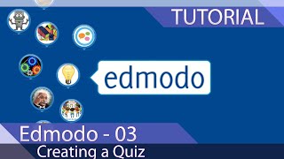 Edmodo  Tutorial 03  Creating a Quiz [upl. by Fricke]