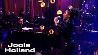 Jools Holland amp his RnB Orchestra and Louise Marshall  Afraid To Feel Hootenanny 2223 [upl. by Tewfik]