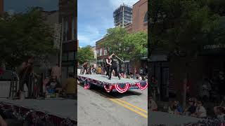 Scenes from the annual Ann Arbor Jaycees 4th of July parade and spray park [upl. by Odragde]