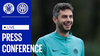 VENEZIA vs INTER  LIVE  ANDREA RANOCCHIA PREMATCH PRESS CONFERENCE  🎙️⚫🔵 SUB ENG [upl. by Lancaster342]