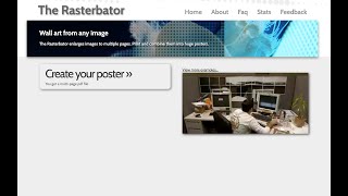 Cómo usar el Rasterbatornet para hacer pósters y banners para tu salón de clases [upl. by Eelyk]