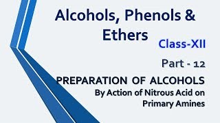 Action of Nitrous acid on Primary Amines [upl. by Neerahs]