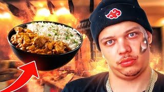 The Spice King vs SUPER SPICY Indian Food [upl. by Ahselat]