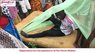 Déguerpies de leur habitations des populations de Port Bouet Abattoir dorment au cimetière [upl. by Htes]