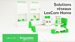 LexCom Home  box domotique pour maison intelligente  Schneider Electric France [upl. by Amapuna383]