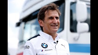 Alex Zanardi is preparing for his DTM guest appearance – BMW M Motorsport [upl. by Ofelia281]