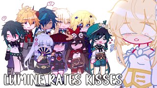 Lumine Rates Kisses 💋  Genshin Impact  LumiharemXiaolumi  Gacha Club Trend [upl. by Niklaus]