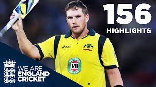 Aaron Finch 156 Off 63  Highest Ever IT20 Score  Full Highlights [upl. by Ahsilef641]