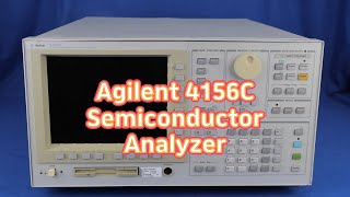 Agilent 4156C Semiconductor Analyzer [upl. by Reitman]