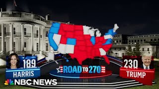 Polls officially closed in all states as most battlegrounds too close to call [upl. by Hickey367]