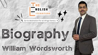 William Wordsworth  An English Romantic Poet  Biography  IGNOU MEG 01 British Poetry [upl. by Aioj]