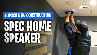 Klipsch Ceiling Bracket Install  Ceiling Speakers Installation Tips  PRO68 SBR [upl. by Doownyl]