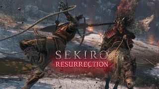 Sekiro Resurrection 116  Nightjar Clash with Gyoubu Oniwa [upl. by Sosthena]