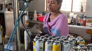 Body deodorant spray manufacturing live [upl. by Anear]