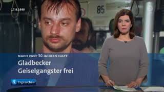 Bankräuber Dieter Degowski Frei  Tagesschau  16022018 [upl. by Kylen]