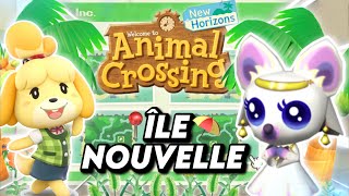 NOUVELLE ÎLE sur ANIMAL CROSSING NEW HORIZONS [upl. by Tjaden]