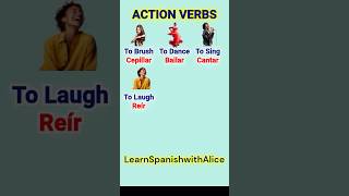 9 Common SPANISH Verbs YOU should know shorts learnspanish 💃🎤🤣🇪🇸 [upl. by Eelirak]