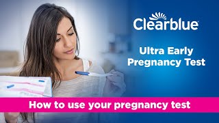 How to Use Clearblue® Ultra Early New Zealand only [upl. by Aerdnahc]