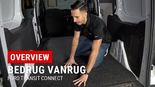 BedRug VanRug Overview in Our 2016 Ford Transit Connect  VRTC14L [upl. by Eckart]