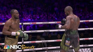 HIGHLIGHTS Viddal Riley defends English cruiserweight title vs Mikael Lawal  NBC Sports [upl. by Oiliduab660]