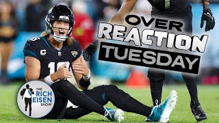 Overreaction Tuesday Rich Eisen Talks Jaguars Bengals Tyreek 49ers Packers Panthers amp More [upl. by Decato]