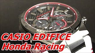 CASIO EDIFICE Honda Racing Limited Edition EQS 800HR 1AJR [upl. by Schurman]