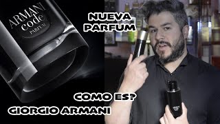 ARMANI CODE PARFUM GIORGIO ARMANI [upl. by Llewon]