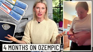 This is What Ozempic Does to Your Body After 4 Months SUPER HONEST [upl. by Attennaj]